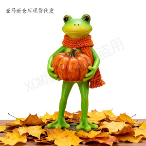 Statuette di Rane in Resina Personalizzate, Giardiniere con Annaffiatoio che Legge su un Fungo con <span class=keywords><strong>Farfalle</strong></span>, Decorazioni per Giardino Interno ed Esterno - Product Image 4