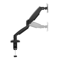 Support de bureau flexible à ressort à gaz de haute qualité pour ordinateur portable et bras réglable pour écran d'ordinateur