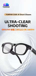 CG05 Gafas Inteligentes de Nueva <span class=keywords><strong>Generación</strong></span> Similares a Meta con Cámara de 1300W, Video, Traducción por IA, Reconocimiento, Llamadas ChatGPT y Auriculares Vestibles - Product Image 5