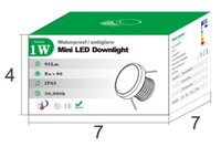 Applique murale LED 12V étanche IP65