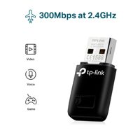 TP-Link TL-WN823N N300 Adaptor Jaringan WiFi Nirkabel Mini USB Eksternal Kecepatan Transmisi 150Mbps untuk PC Laptop dan Raspberry Pi