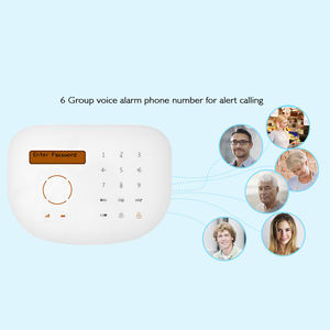 {Fabricante} Sistema de Seguridad Inteligente para el Hogar, Alarma Antirrobo Inalámbrica GSM con Sensor de Humo y Fuego, Económico - Product Image 3