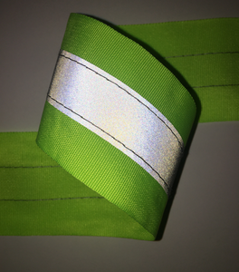 <span class=keywords><strong>Cinta</strong></span> reflectante de alta visibilidad para chaleco de seguridad ropa tira reflectante para coser en uniforme directo de fábrica - Product Image 2