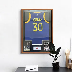 Jersey Display Frame Case-Grote Frames Schaduwdoos Met UV-Bescherming Voor Honkbal Basketbal Voetbal Sport Shirt