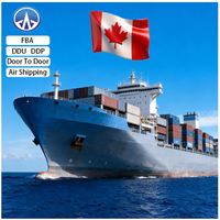 Zollfreier Transport DDP Container-Angebot Express Seefracht nach Kanada Spezieller Transportversand-Service Fedex