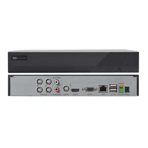 Superlive plus移动应用程序4CH 5MP Lite/1080P AHD/CVI/TVI/CVBS/IP 5合1混合dvr xvr，带1 SATA HDD插槽