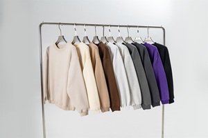 Sudadera Holgada Informal Básica de Color Sólido Estilo Americano con Forro Polar Grueso y Cuello Redondo para <span class=keywords><strong>Hombre</strong></span>, Sudadera Informal Básica - Product Image 2