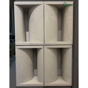 Briques en ciment tridimensionnelles, composants décoratifs en ciment pour l'intérieur et l'extérieur, briques creuses carrées réfractaires - Product Image 5