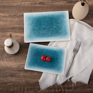 Nuevo diseño en 2025, platos de sushi de melamina, juegos de comedor, platos rectangulares de melamina, platos de plástico para servir alimentos - Product Image 2