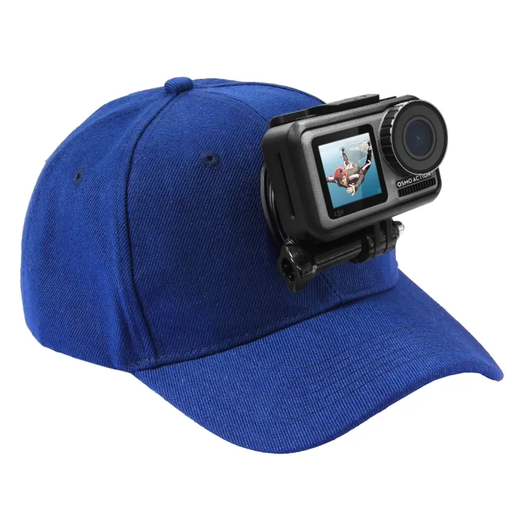 FREE Sample PULUZ Baseball Hat J-Hook Buckle DJI OSMO Action Cameras