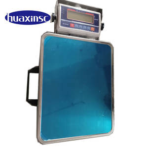 정저우 Huaxin 700kg 스테인레스 스틸 계량 스케일 800kg 디지털 플랫폼 스케일 A12 미니 바닥 스케일 - Product Image 4