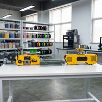 Mini extrudeuse à vis simple automatique de haute précision pour bobinage de fil, machine d'extrusion de filament 3D PP EVA HDPE PE ABS – Garantie 1 an