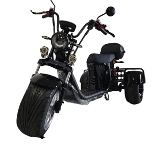 <span class=keywords><strong>Scooter</strong></span> électrique pour adultes E Trike 2000W avec pneus larges, moto électrique, démarrage par carte NFC - Product Image 1