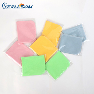 <span class=keywords><strong>Occhiali</strong></span> confezionati singolarmente borsa smerigliata di alta qualità pelle camoscio <span class=keywords><strong>occhiali</strong></span> per la pulizia di vestiti personalizzati - Product Image 5