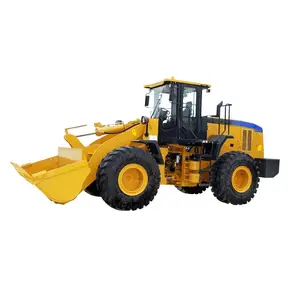 Oriemac xây dựng payloader máy 5 tấn 655d phía trước bánh xe tải