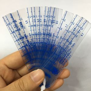 26pcs 0.02-4.0mm (Taiwan) espessura <span class=keywords><strong>Feeler</strong></span> Calibre Gap Enchimento De Plástico Medidor de Ferramenta de Medição de Plástico Com Folha de PVC - Product Image 4