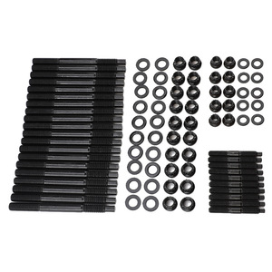 สลักเกลียวฝาสูบสำหรับเครื่องยนต์เชฟโรเลต LS1 LS3 5.3L 5.7L 6.0L หัวหกเหลี่ยม เหล็กเกรด 10.9 12.9 พร้อมน็อต - Product Image 1
