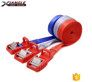 350kg1インチポリエステルステンレス鋼金属卸売カムバックルタイダウンカーゴラッシングストラップ、プラスチックカバー付き - Product Image 5