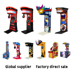 เครื่องฝึกซ้อมมวยแบบหยอดเหรียญสำหรับสวนสนุก วัดระดับแรงชกได้ - Product Image 3
