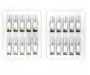 1.25 Gb/giây 20Km LC sợi SFP nóng pluggable mô-đun bidi 1310nm/1550nm 20km wdm SFP mô-đun LC chuyển đổi tương thích - Product Image 3