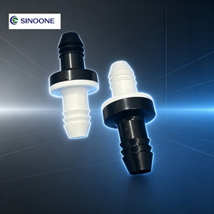 Vanne de contrôle de débit d'eau à diaphragme en silicone ABS 1/8 po - 3/8 po, petite vanne <span class=keywords><strong>anti</strong></span>-<span class=keywords><strong>retour</strong></span> à raccord cannelé avec joint en silicone - Product Image 2
