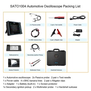 Oscilloscope automobile Micsig SATO1004 100 MHz 4 canaux 1GSa/S, tablette numérique portable avec valise - Product Image 1