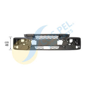 Pièces de carrosserie de camion de pare-chocs avant de marque italienne fiable (noir) pour IVECO EUROCARGO 2015 | 75-120 - Product Image 1
