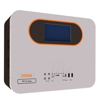 Station d'alimentation portable 300W 640Wh, charge solaire, unité compacte tout-en-un, batterie au phosphate de fer lithium, charge de secours à domicile
