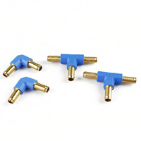 Raccord rapide pour tube d'air en alliage de cuivre véritable FESTOs, style barbelé en forme de L/Y/T, L/Y/T-PK-2-3-4-6, pour pression atmosphérique standard