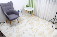 Dalles de Revêtement de Sol PVC LVT Autocollantes Imperméables en Gros