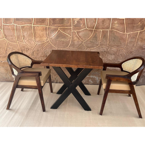 Chaises de salle à manger en cuir capitonnées de luxe modernes de haute qualité pour hôtel, appartement, entrée, mobilier de maison - Product Image 2