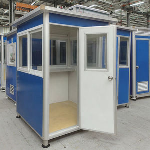 Cabine de sécurité économique préfabriquée portable de petite taille, mini-boîte détachable, poste de garde de sécurité, cabine de sécurité - Product Image 2