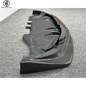 Nouveau diffuseur de pare-chocs avant en fibre de carbone brillant à tissage sergé, ajustement 1:1, pour GTR R35 2008-2016 - Product Image 3