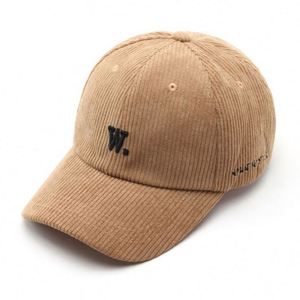 Oem Custom Letters Embroidered Solid Color Adjustable Corduroy Baseball Cap Curved Brim Gorras 3D Raised Embroidery Logo <b>Dad</b> <b>Hat</b> - Product Image 4