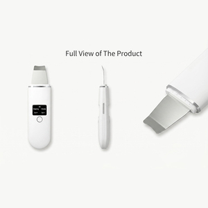 Factory Ultrasonic Skin <b>Scrubber</b> With Ion Import Export For Blackhead Removal And Pore Cleaning Home Use Facial Beauty Device - Product Image 3
