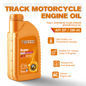 น้ำมันเครื่องสังเคราะห์แท้ TERZO 4T Super 5W40 PAO สำหรับรถจักรยานยนต์ API SP JASO MA2 สำหรับรถจักรยานยนต์ขนาดไม่เกิน 750 ซีซี - Product Image 3