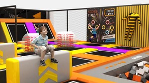 Système <span class=keywords><strong>de</strong></span> terrain <span class=keywords><strong>de</strong></span> jeu intérieur pour enfants, château gonflable pour enfants, équipement <span class=keywords><strong>de</strong></span> jeux souples, trampoline, équipement d'escalade - Product Image 3