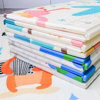 Tapis d'éveil pliable pour bébé, tapis d'éveil épaissi, inodore, lavable, en mousse pour la maison avec logo herbe, vente en gros