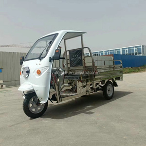 Triciclos eléctricos de alta calidad de China, triciclo motorizado, motocicleta de tres ruedas, camión eléctrico, bicicleta, granja, entrega de carga - Product Image 3