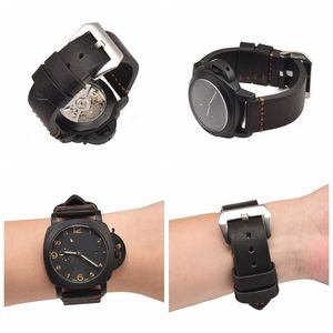 हस्तनिर्मित वास्तविक चमड़े के वॉचबैंड के लिए हैंडमेड वास्तविक चमड़े के वॉचबैंड घड़ी बैंड स्ट्रैप - Product Image 6