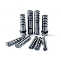 Goupille de guidage amovible norme JIS pour matrices de poinçonnage, haute précision, acier SUJ2, dimensions personnalisées, tolérance dimensionnelle stricte