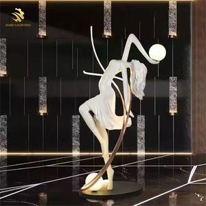 Lampe de sol décorative de style créatif, élégante et luxueuse, pour salon, salle à manger - Product Image 3