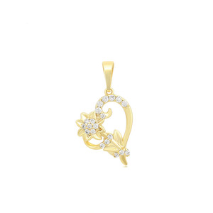 A00910525 xuping gioielli elegante cuore fiore collana <span class=keywords><strong>festa</strong></span> <span class=keywords><strong>della</strong></span> <span class=keywords><strong>mamma</strong></span> ciondolo <span class=keywords><strong>mamma</strong></span> ciondolo placcato oro 14k - Product Image 1