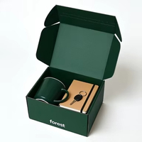 Caja de Cartón Corrugado Kraft para Envío, 8x6x3 Pulgadas, Cajas Marrones para Perfume con Diseño de Apertura Fácil