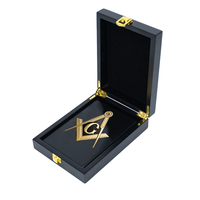 Cadre personnalisé pour récompenses des francs-maçons, fixation par vis, pour certificat, trophée en bois personnalisé, cadeau souvenir pour employé
