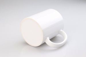 Mug en céramique en porcelaine pour sublimation, 11 oz, blanc, personnalisé, cadeau de Noël, mug à café pour sublimation - Product Image 2