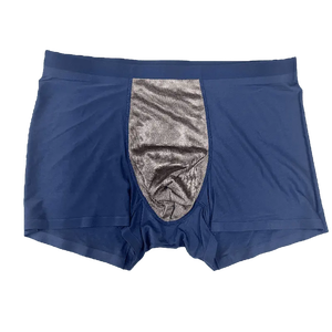 <span class=keywords><strong>Boxer</strong></span> <span class=keywords><strong>Uomo</strong></span> Anti-Radiazioni in Tessuto Traspirante con Fodera in Fibra d'Argento e Modal Spandex Super Confortevole - Product Image 2