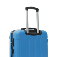 Matte Vertikale Streifen Hartschalen-Koffer ABS Aufprallsicher Eckenschutz TSA-Schloss 3 Größen Spinner-Rad Reisegepäck