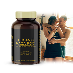 <span class=keywords><strong>Maca</strong></span> Wortel Vegan Capsules 4000mg voor Energiebeheersing & Prostaatgezondheid - Product Image 1
