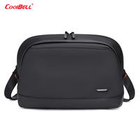 Sac à bandoulière pour homme de grande capacité personnalisé, durable, pour le travail, les voyages, avec sangle réglable, sac de rangement pour tablette, sac bandoulière pour homme